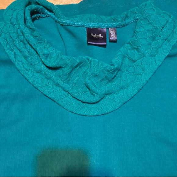 Ladies Size XL Rafaella Ribbed Longsleeve Sweater - Picture 9 of 11